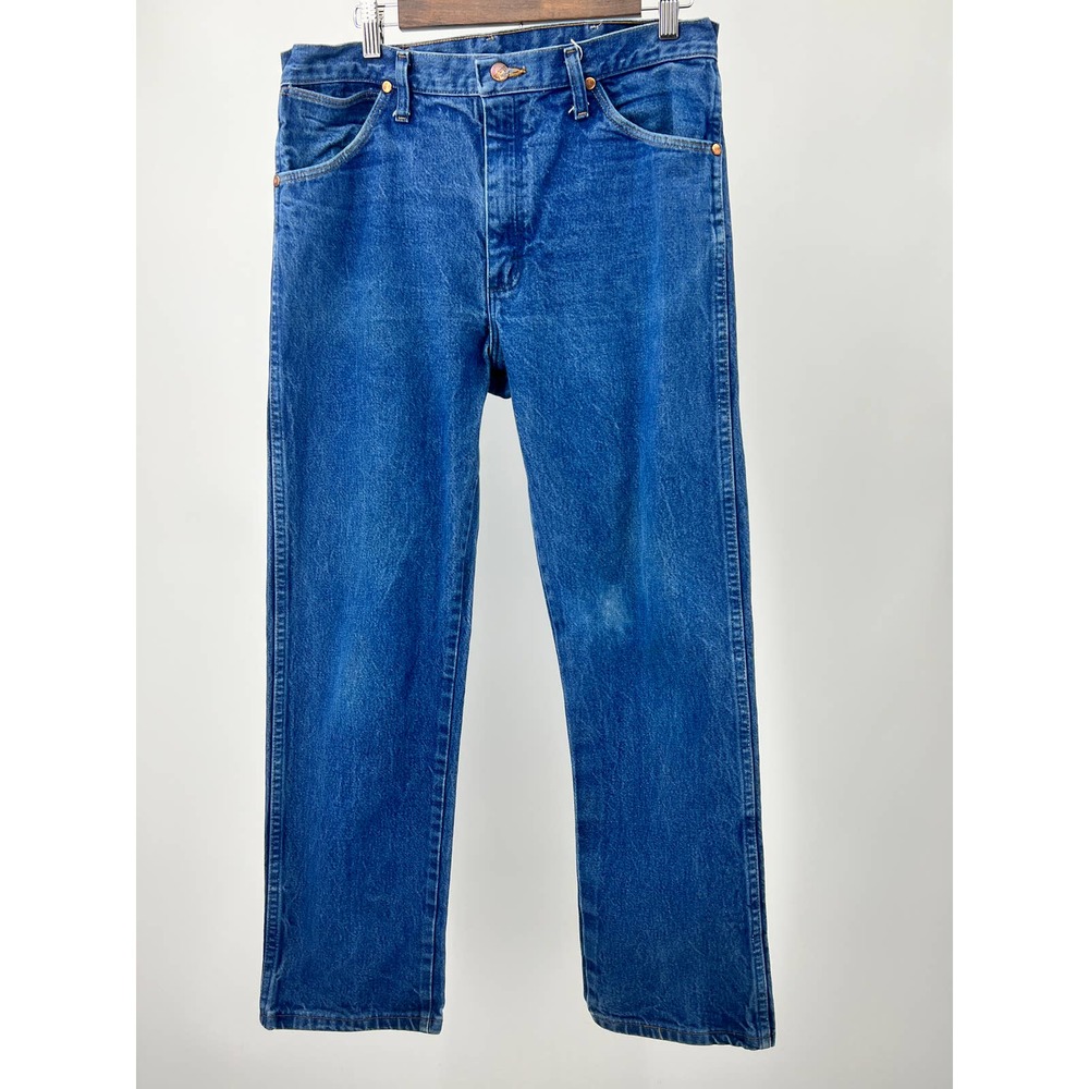 Wrangler Jeans Straight Leg Medium Wash Men's SIze 34/30